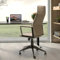 Krzesła*KARE Design Krzesło Biurowe Labora High 58x128 Cm Beżowe