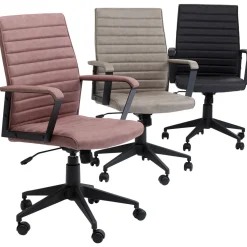Krzesła*KARE Design Krzesło Biurowe Labora 57x105 Cm Czarne