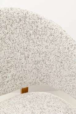 Krzesła*KARE Design Krzesło Do Jadalni Drewno Dębowe I Tkanina Jasnoszara 58x87 Cm