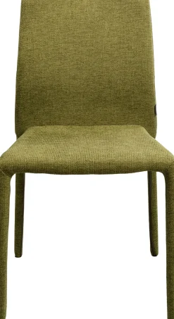 Krzesła*KARE Design Krzesło Do Jadalni Tapicerowane Ciemnozielone 48x93 Cm
