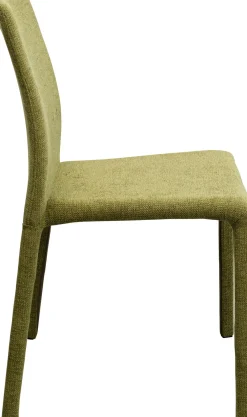 Krzesła*KARE Design Krzesło Do Jadalni Tapicerowane Ciemnozielone 48x93 Cm