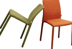 Krzesła*KARE Design Krzesło Do Jadalni Tapicerowane Ciemnozielone 48x93 Cm