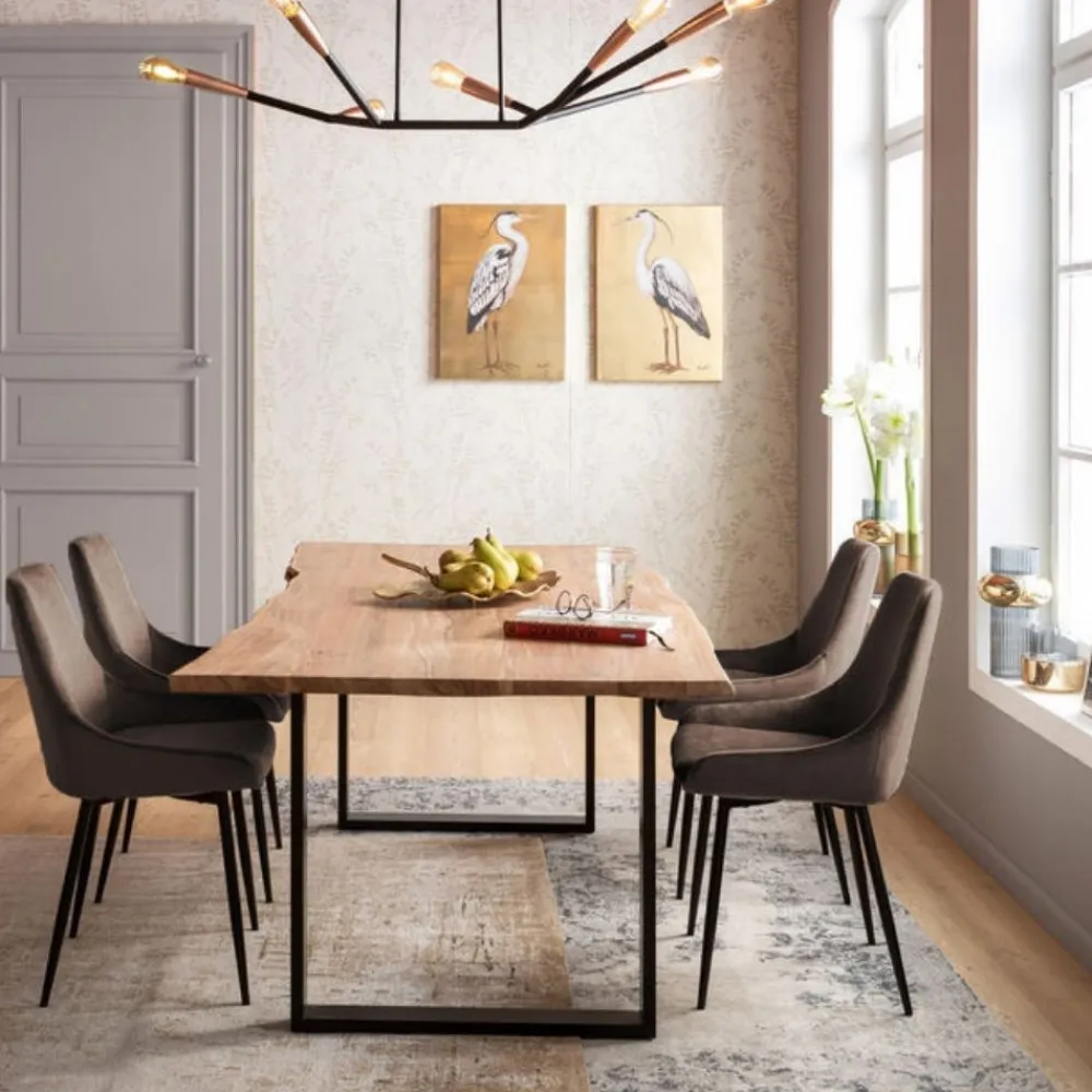 Krzesła*KARE Design Krzesło East Side 48x83 Cm Brązowe