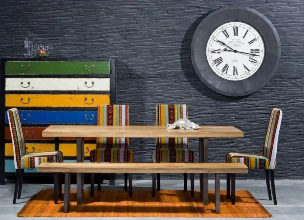 Krzesła*KARE Design Krzesło Econo Very British 45x96 Cm Kolorowe B