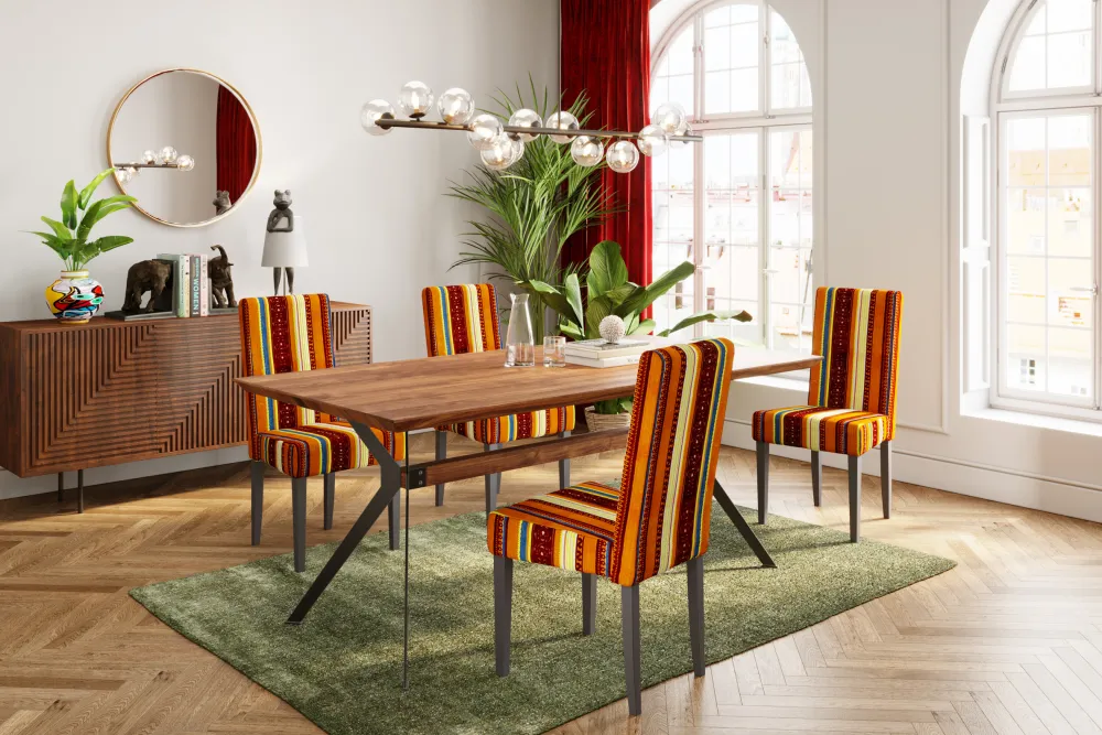 Krzesła*KARE Design Krzesło Econo Very British 45x96 Cm Kolorowe B