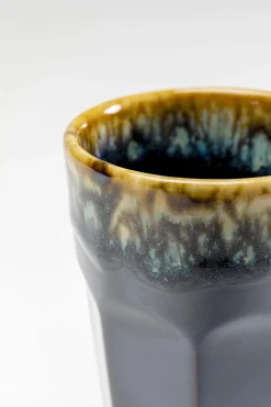 Zastawa Stołowa|Kubki*KARE Design Kubek Bez Ucha Kamionkowy Ciemnoniebieski 12 Cm