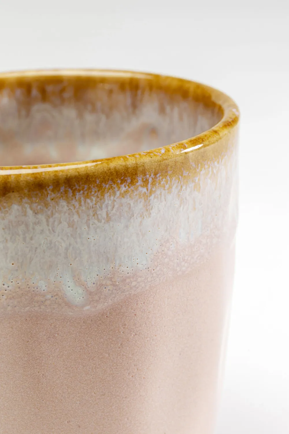 Zastawa Stołowa|Kubki*KARE Design Kubek Bez Ucha Kamionkowy Różowy 370 Ml