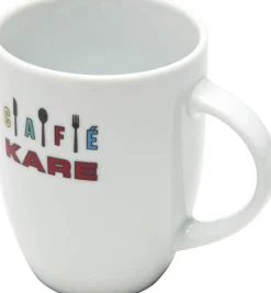 Zastawa Stołowa|Kubki*KARE Design Kubek Kare Biały Z Nadrukiem