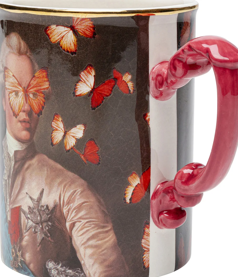 Zastawa Stołowa|Kubki*KARE Design Kubek Kolorowy Ceramiczny Awangardowy Książę 400 Ml