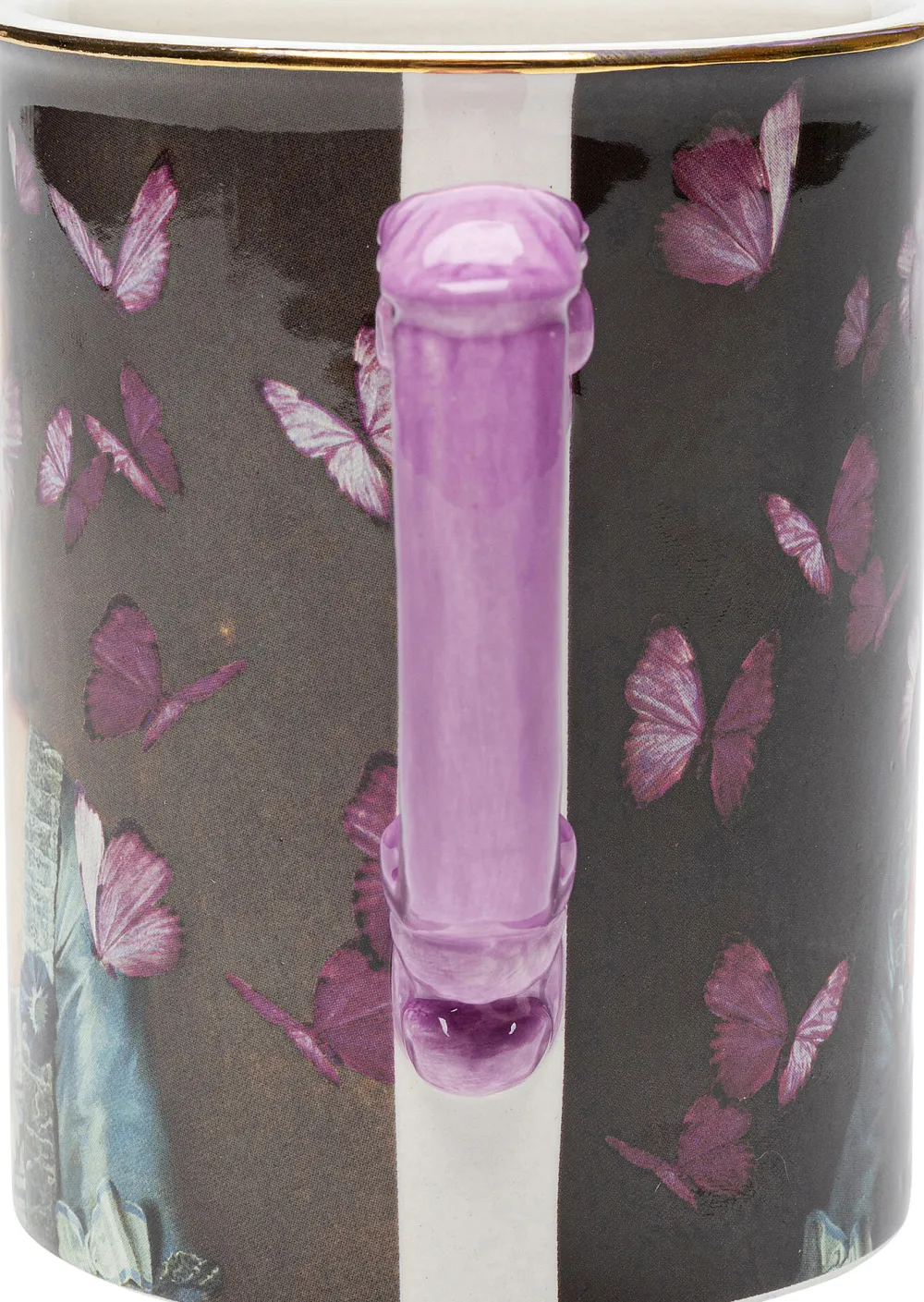 Zastawa Stołowa|Kubki*KARE Design Kubek Kolorowy Ceramiczny Awangardowy Dama 400 Ml