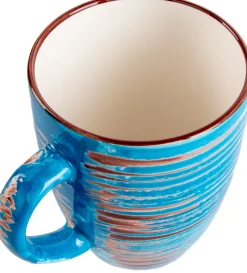 Zastawa Stołowa|Kubki*KARE Design Kubek Swirl 12x10 Cm Niebieski