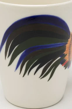 Zastawa Stołowa|Kubki*KARE Design Kubek Z Porcelany Motyw Zwierzęcy Kogut 390 Ml