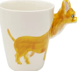 Zastawa Stołowa|Kubki*KARE Design Kubek Z Porcelany Motyw Zwierzęcy Piesek 390 Ml