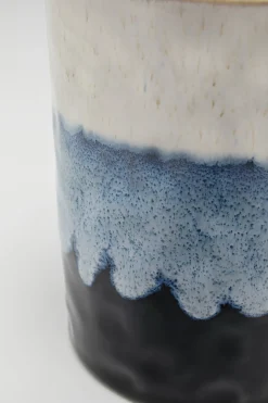 Zastawa Stołowa|Kubki*KARE Design Kubek Z Uchem Kamionka 350 Ml Dół Niebieski