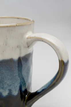 Zastawa Stołowa|Kubki*KARE Design Kubek Z Uchem Kamionka 350 Ml Dół Zielony