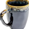 Zastawa Stołowa|Kubki*KARE Design Kubek Z Uchem Kamionkowy Ciemnoniebieski 370 Ml
