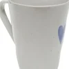 Zastawa Stołowa|Kubki*KARE Design Kubek Z Uchem Motyw Niebieskiego Serca 350 Ml