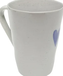 Zastawa Stołowa|Kubki*KARE Design Kubek Z Uchem Motyw Niebieskiego Serca 350 Ml