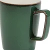 Kubki*KARE Design Kubek Z Uchem Zielony Porcelana 350 Ml