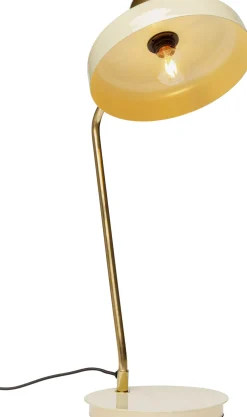 Lampy Stołowe*KARE Design Lampa Biurkowa Jasnozielono-złota Stalowa 56 Cm