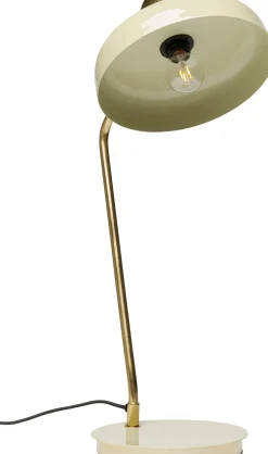 Lampy Stołowe*KARE Design Lampa Biurkowa Jasnozielono-złota Stalowa 56 Cm