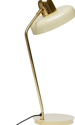 Lampy Stołowe*KARE Design Lampa Biurkowa Jasnozielono-złota Stalowa 56 Cm