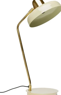 Lampy Stołowe*KARE Design Lampa Biurkowa Jasnozielono-złota Stalowa 56 Cm