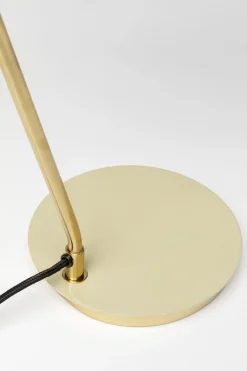 Lampy Stołowe*KARE Design Lampa Biurkowa Jasnozielono-złota Stalowa 56 Cm