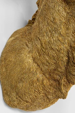 Kinkiety*KARE Design Lampa ścienna Animal Goat 45x74 Cm Złota