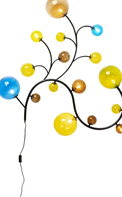 Kinkiety*KARE Design Lampa ścienna Czarna Klosze Kolorowe 185x110 Cm