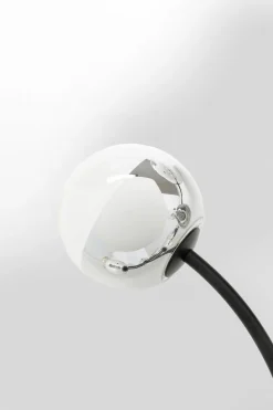 Kinkiety*KARE Design Lampa ścienna Czarna Klosze Lustrzane 185x110 Cm
