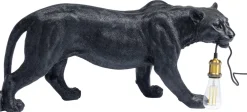 Lampy Podłogowe*KARE Design Lampa Podłogowa Animal Bagheera 85x40 Cm Czarna