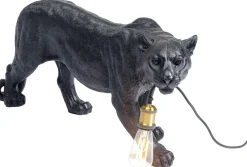 Lampy Podłogowe*KARE Design Lampa Podłogowa Animal Bagheera 85x40 Cm Czarna
