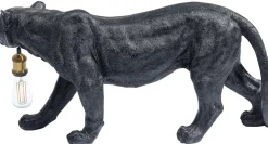 Lampy Podłogowe*KARE Design Lampa Podłogowa Animal Bagheera 85x40 Cm Czarna