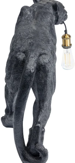 Lampy Podłogowe*KARE Design Lampa Podłogowa Animal Bagheera 85x40 Cm Czarna