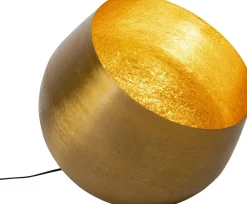 Lampy Podłogowe*KARE Design Lampa Podłogowa Apollon Smooth Ø50 Cm Złota