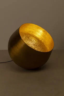 Lampy Podłogowe*KARE Design Lampa Podłogowa Apollon Smooth Ø50 Cm Złota