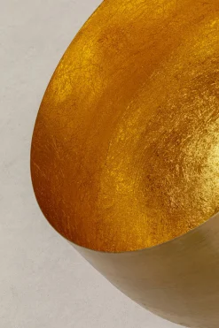 Lampy Podłogowe*KARE Design Lampa Podłogowa Apollon Smooth Ø50 Cm Złota