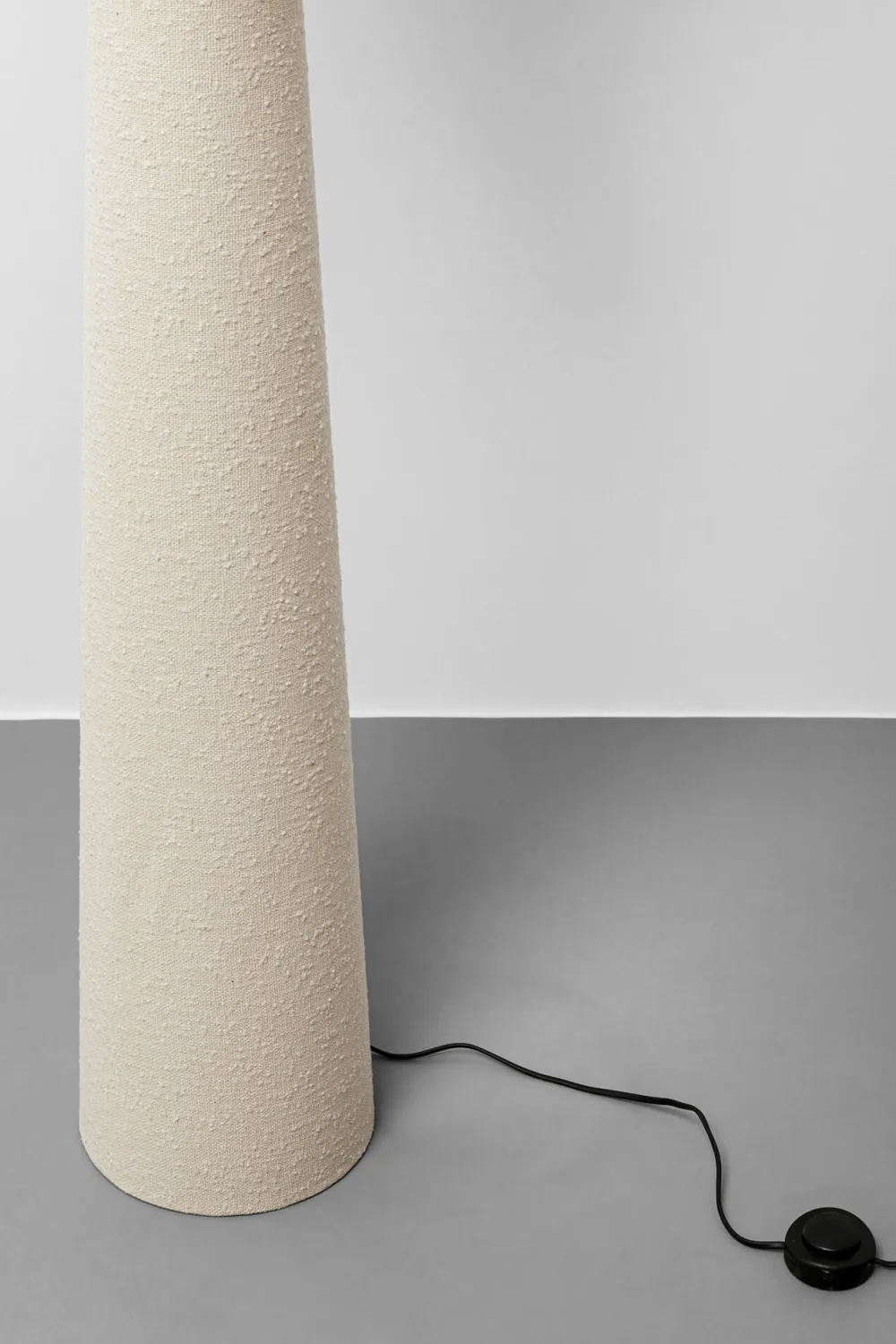 Lampy Podłogowe*KARE Design Lampa Podłogowa Beżowa Lniana Boucle 190 Cm