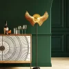 Lampy Podłogowe*KARE Design Lampa Podłogowa Bird Wings 66x168 Cm Czarno-złota