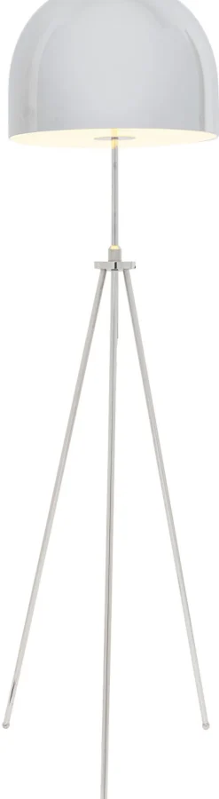 Lampy Podłogowe*KARE Design Lampa Podłogowa Brody 40x160 Cm Srebrna
