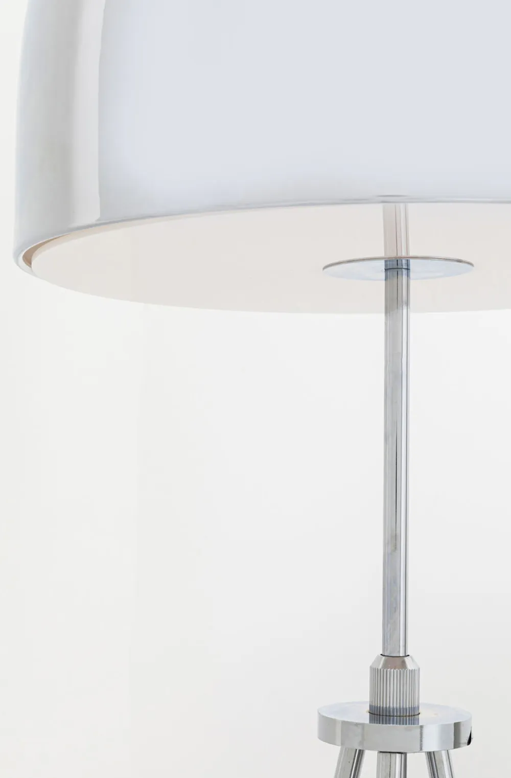 Lampy Podłogowe*KARE Design Lampa Podłogowa Brody 40x160 Cm Srebrna