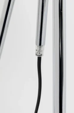 Lampy Podłogowe*KARE Design Lampa Podłogowa Brody 40x160 Cm Srebrna