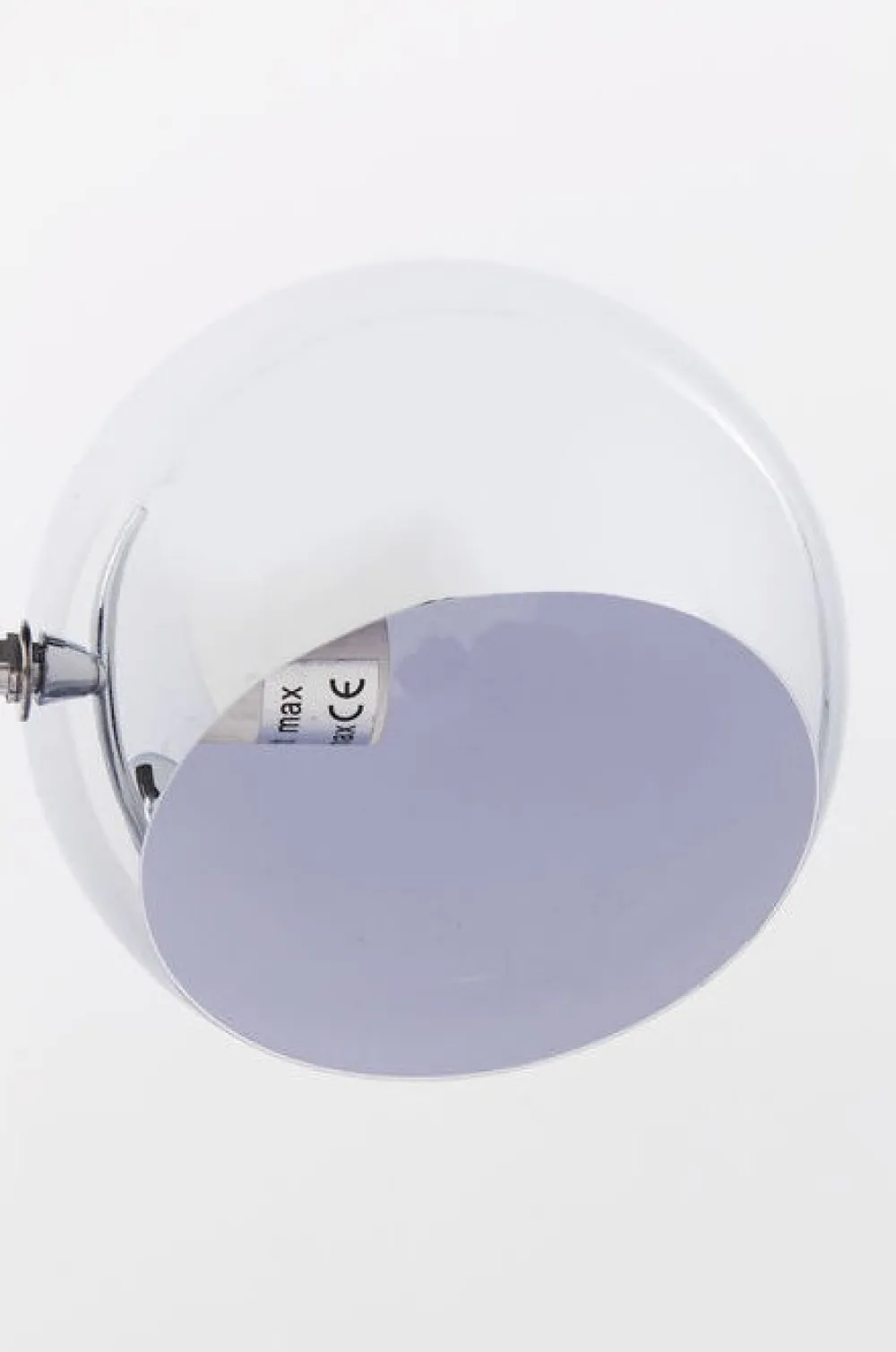 Lampy Podłogowe*KARE Design Lampa Podłogowa Calotta 40x151 Cm Srebrna