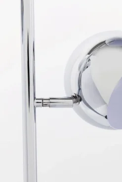 Lampy Podłogowe*KARE Design Lampa Podłogowa Calotta 40x151 Cm Srebrna