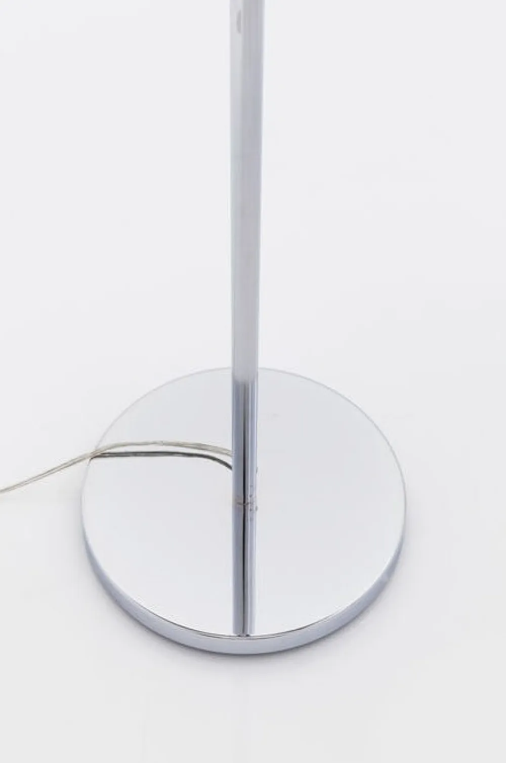 Lampy Podłogowe*KARE Design Lampa Podłogowa Calotta 40x151 Cm Srebrna
