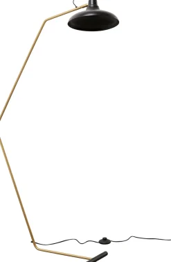 Lampy Podłogowe*KARE Design Lampa Podłogowa Czarno-złota Stalowa 130 Cm