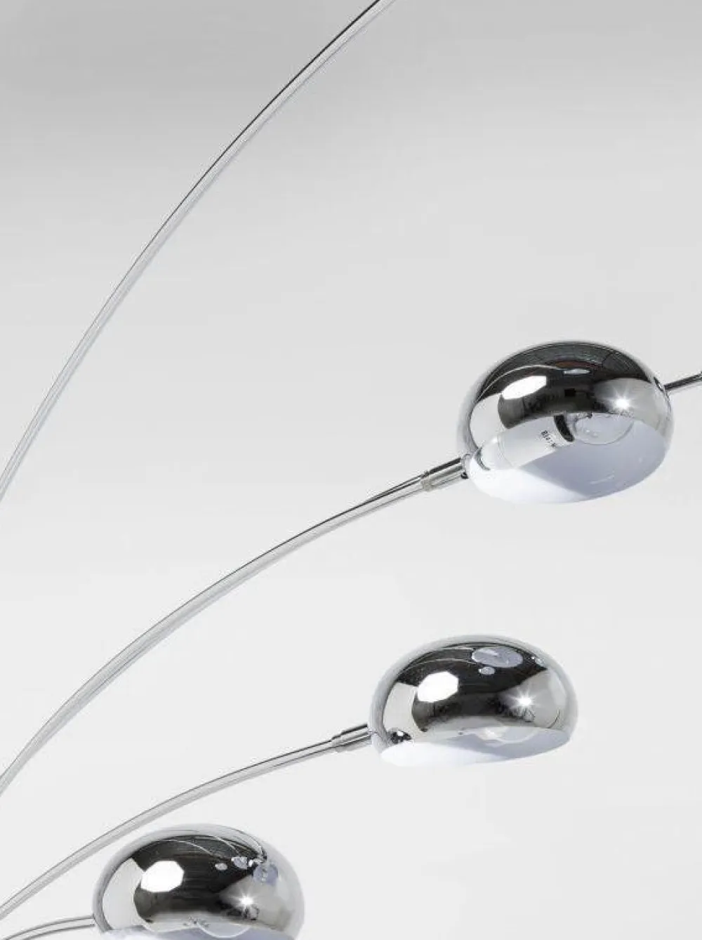 Lampy Podłogowe*KARE Design Lampa Podłogowa Five Fingers 122x220 Cm Chromowa