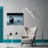 Lampy Podłogowe*KARE Design Lampa Podłogowa Five Fingers 100x220 Cm Chromowa