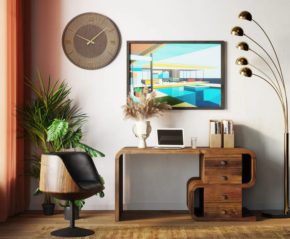 Lampy Podłogowe*KARE Design Lampa Podłogowa Five Fingers 100x220 Cm Mosiężna